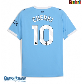 Manchester City Rayan Cherki #10 Tricou Fotbal Replică 2025-26 Barbati Acasa